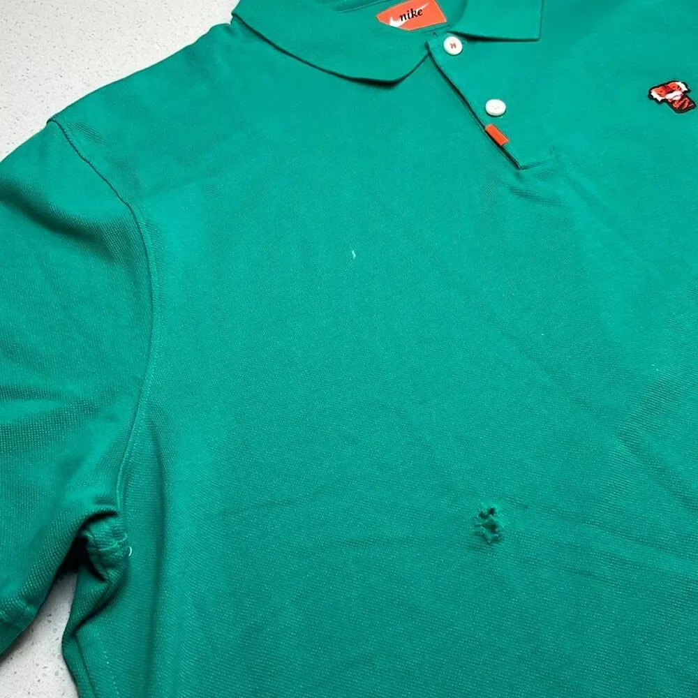 NWT Nike Tiger Woods Golf Polo Shirt Mens XLarge -Damaged-